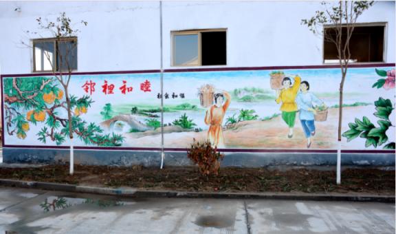 玉溪乡镇文化墙 乡风文明焕发新活力