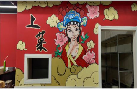 玉溪墙体彩绘的发展和应用