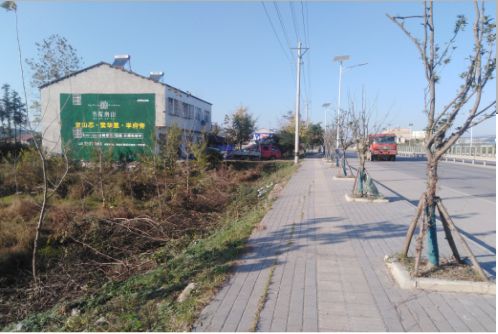 玉溪书山南院墙体广告