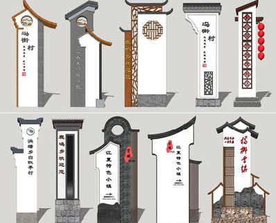 玉溪美丽乡村标识标牌有哪些分类？