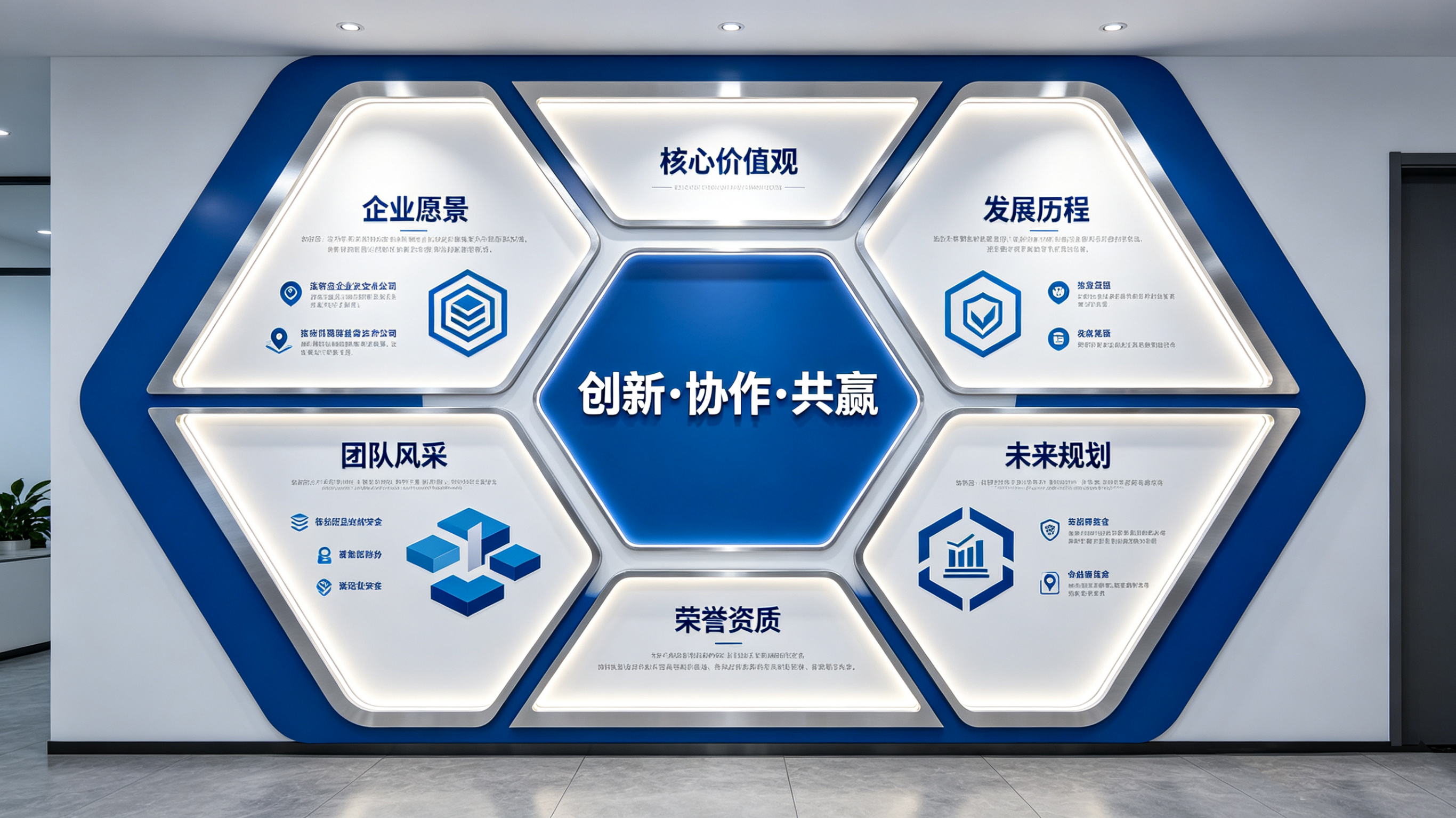 玉溪企业文化墙六边形避坑指南（新手常犯5个错误）